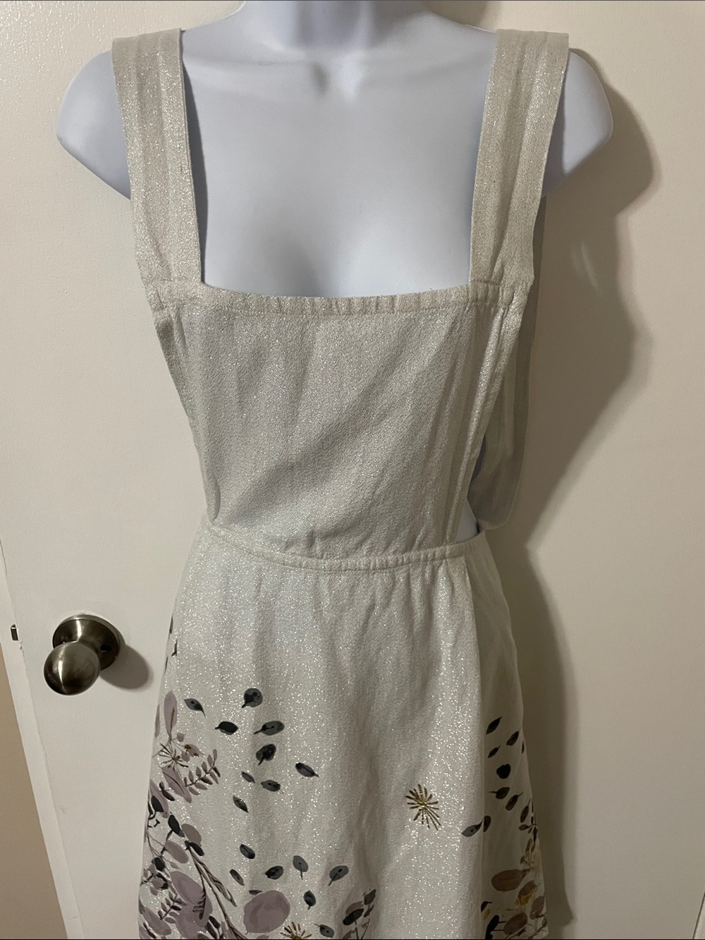 Anthropologie Gilded Botony Apron - Picture 3 of 8